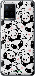 Чохол на Vivo Y33s Панди "4318u-2643-2448"