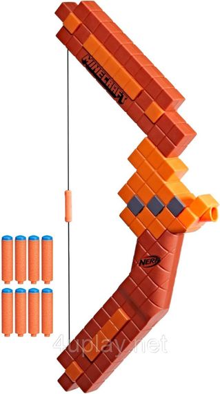 Лук Майнкрафт Hasbro Nerf Minecraft Bow Dart Blaster | Зображення 1