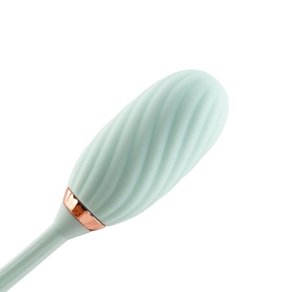Вакуумний кліторальний стимулятор Otouch Louis Vibrate Teal з віброяйцем, у кейсі | Зображення 4