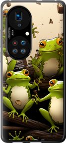 Чехол на Huawei P50 Жабки "5656u-2292-17620"