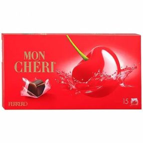 Шоколадные конфеты Ferrero MON CHERI  (вишня в ликере), 157г, Германия