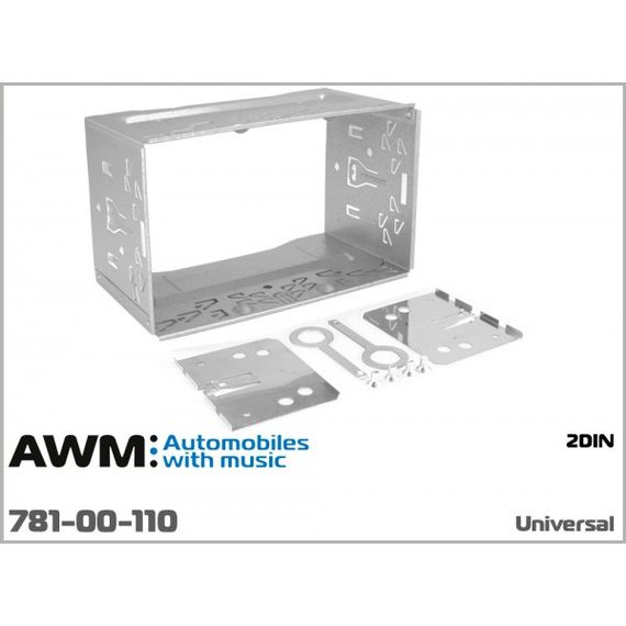 Универсальный набор для крепления 2 DIN магнитол AWM 781-00-110 | Зображення 1