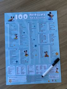 Планер для прикорму 100 перших продуктів Міккі Маус