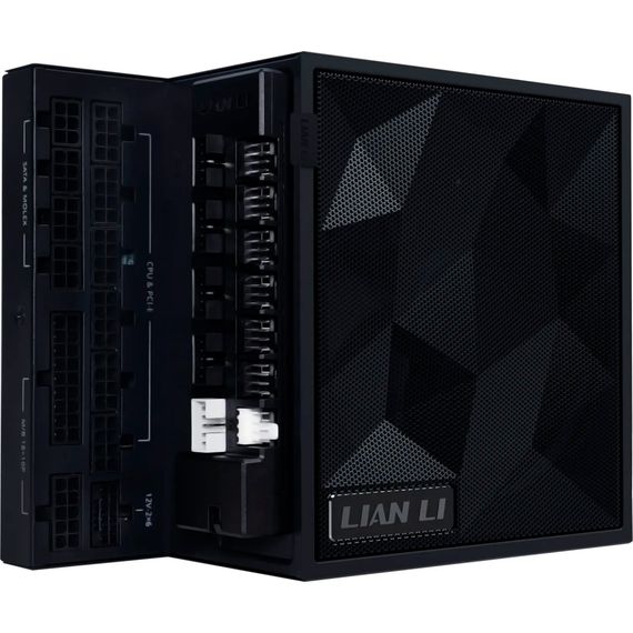 Блок живлення Lian Li 1000W EDGE GOLD Black (G9P.EG1000G.BH00.EU) | Зображення 5