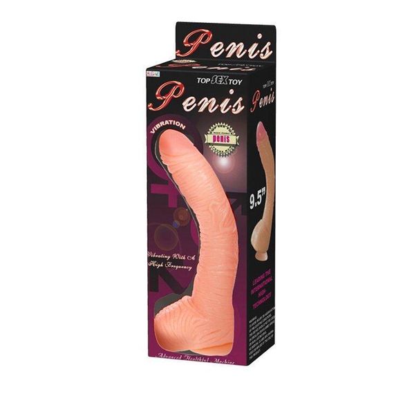 Вибратор на присоске Penis Vibration, BW-008037Z Sex Aura | Зображення 9