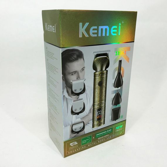 Тример 18 в 1 Kemei KM-2313, Універсальний триммер для чоловіків хороші машинки для стрижки волосся для дому | Зображення 2