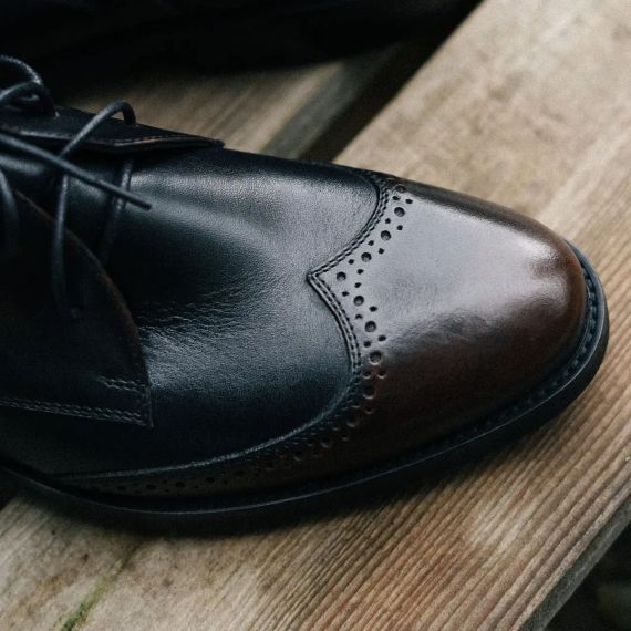 Черевики на байці кольору кабір 45 розмір | Зображення 7