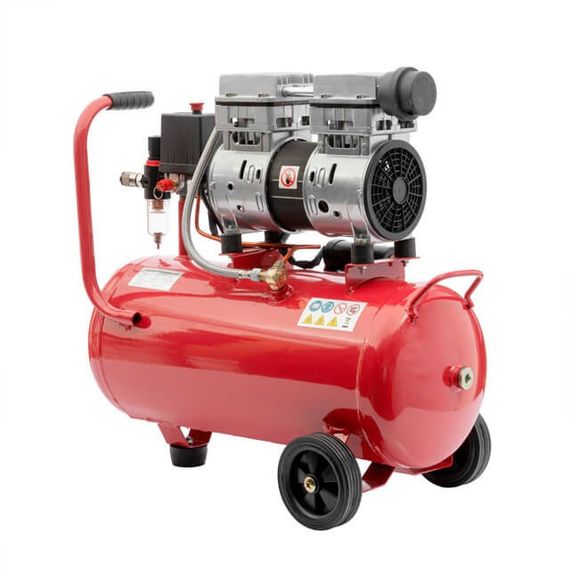 Компресор безмасляний 24 л, 8 aтм, 145 л/хв INTERTOOL PT-0022 | Зображення 3