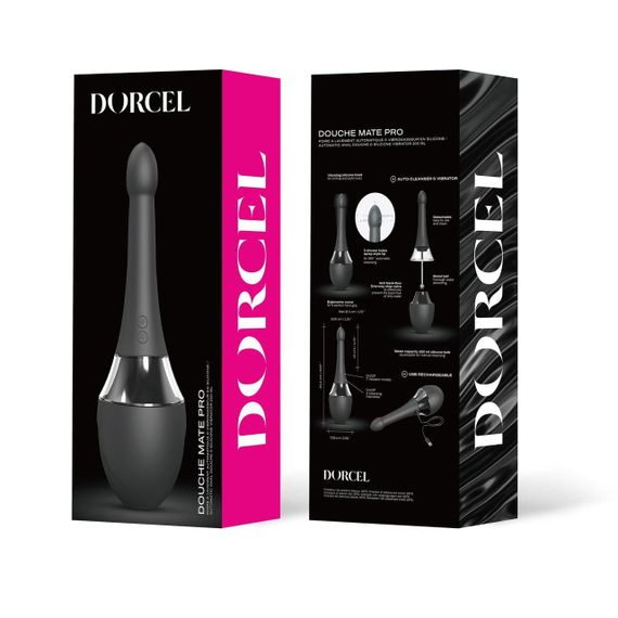 Автоматичний анальний душ-вібратор Dorcel Douche Mate Pro (м'яте паковання!!!) Sex Aura | Зображення 7