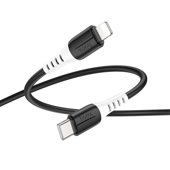 Дата кабель Hoco X82 Silicone Type-C to Lightning 20W (1m) | Зображення 2