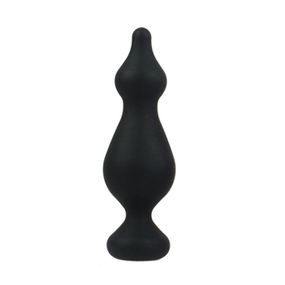 Анальная пробка Adrien Lastic Amuse Big Black (L) с двумя переходами, макс. диаметр 4,4см sexstyle