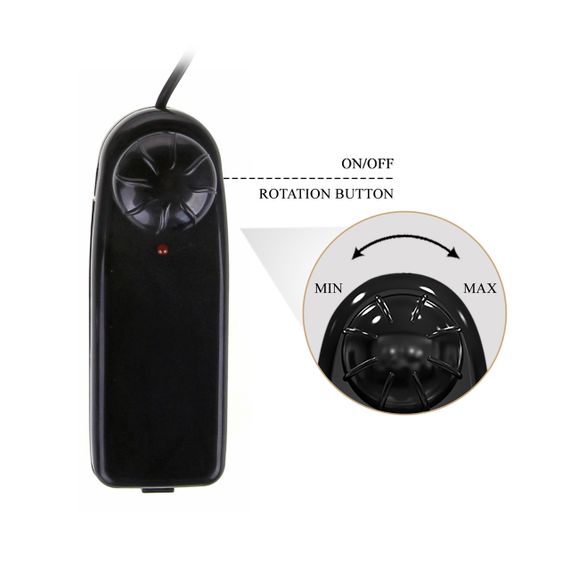 Вібратор - Barbara Max Vibrator 7,1" Flesh Sex Aura | Зображення 8