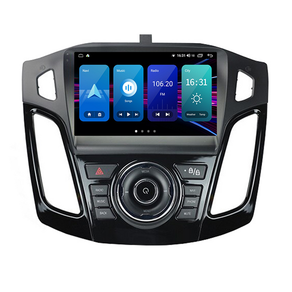 Штатна магнітола Torssen Ford Focus 12-17 чорний глянець з кнопками TOP NF9 | Зображення 1