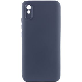 Чехол Silicone Cover Lakshmi Full Camera (AAA) для Xiaomi Redmi 9A Темно-синий / Midnight blue