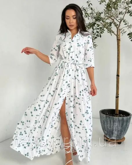 Плаття для жінок колір білий розмір S FI_007058