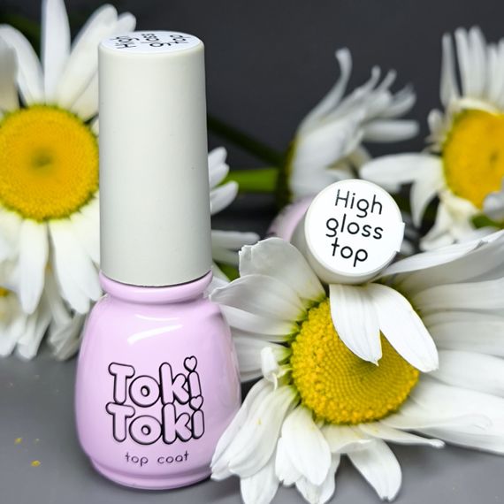 Топ Toki-Toki High Gloss без липкого слоя (с УФ фильтром) 5мл
