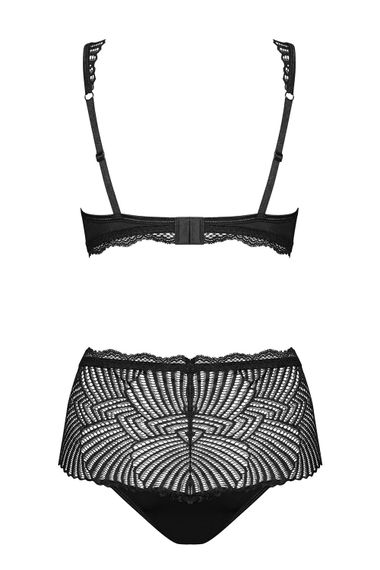 Комплект Obsessive Klarita set Черный 2XL/3XL | Зображення 3