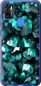 Чехол на ZTE Blade A7S 2020 Кристаллы 2 "3674u-2454-17620"