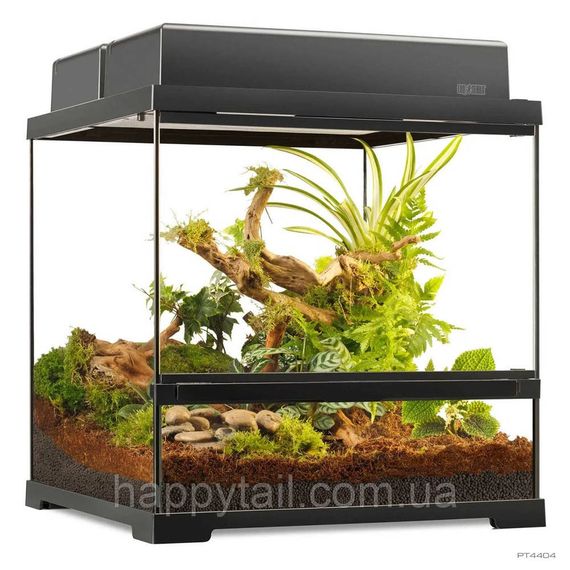 Скляний тераріум Exo Terra Pro Terrarium — Професійне житло, 45x45x45 см | Зображення 3
