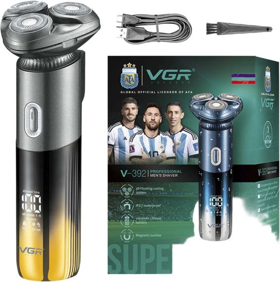 Бритва VGR V-392 бездротова, швидка зарядка, XPRO (45459-V 392_438)