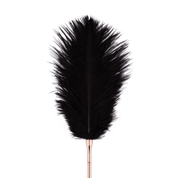 Лоскітка з металевим флогером Rosy Gold - Feather Tickler & Whip Sex Aura | Зображення 3