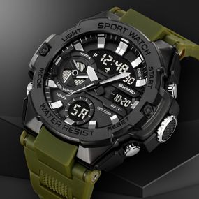 Водонепроникні годинники з гарантією, Тактичні годинники для ЗСУ спортивні спорт GI-98
