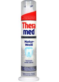Зубная паста с дозатором TheraMed Natur-WeiB Природная белизна 100 мл