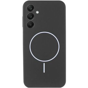 Чехол Silicone Cover Lakshmi Full Camera (AA) with MagFit для Samsung Galaxy S25 Черный / Black
