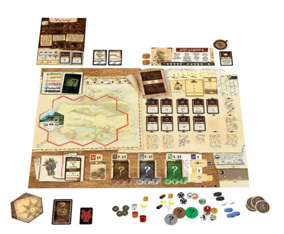 Настільна гра Робінзон Крузо. Пригоди на проклятому острові (Robinson Crusoe: Adventures on the Cursed Island) | Зображення 1