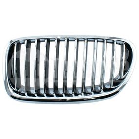 Решетка радиатора левая BMW 5 F10 10-16/ 5 F11 10-17 (хром/хром/чёрн.), AutoTechteile, 700 0308, FP1420993
