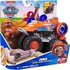 Paw Patrol Rescue Wheels Рятувальний монстр-трак з водієм Зума серії Мега колеса Щенячий патруль Оригінал