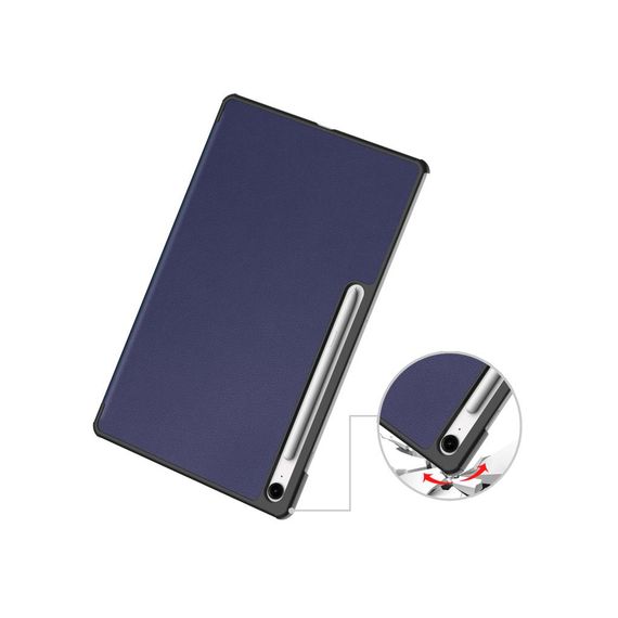 Чохол до планшета BeCover Smart Case Samsung Galaxy Tab S10 FE Plus (SM-X620/SM-X626) 13.1" Deep Blue (713382) | Зображення 6