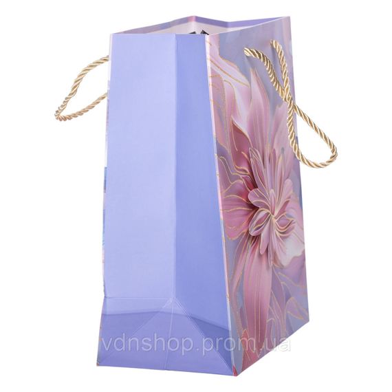 Набір подарункових пакетів з паперу 12 (шт.) гарні картонні пакети для подарунків 18×10×23 (см) HP-10359-8 | Зображення 1