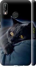 Чохол на Huawei P20 Lite Димчастий кіт "825m-1410-2448"