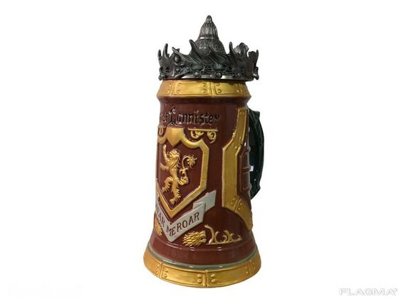 Кружка Game of Thrones House Lannister Stein Игра Престолов Дом Ланнистеров | Зображення 1