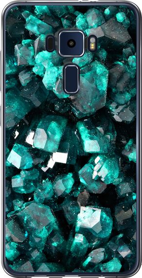Чехол на Asus Zenfone 3 ZE520KL Кристаллы 2 "3674u-449-17620"