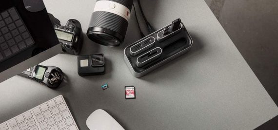 Кардридер Kingston Workflow Station Dock USB 3.2 Gen2 USB-A/C Hub (WFS-U) | Зображення 2