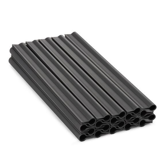 Стрічка для огорожі Bradas 19 см х 36 м 200г/м.кв + кліпси 20 шт TOB2001936GY | Зображення 1