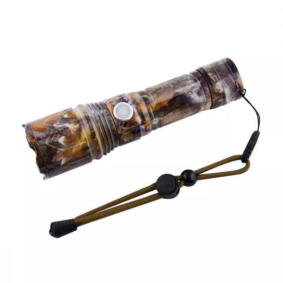 Акумуляторний ручний ліхтар X-Balog BL-P511M-P50, Потужний ліхтар для риболовлі, Похідний ліхтарик | Зображення 2