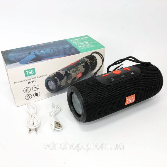 Акустичні колонки для дому TG341, Музична колонка з блютузом і флешкою, Колонка для вечірок з ду NR-74 | Зображення 8