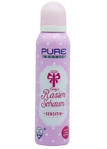 Піна для гоління жіноча Pure&Basic Sensitiv 150 мл