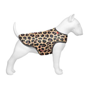 Курточка-накидка для собак WAUDOG Clothes, маляток "Леопард", L, А 41 см, B 58-70 см, C 42-52 см