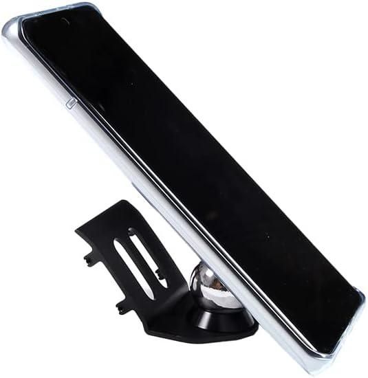 Автомобільний тримач для телефону на панель приладів для Fiat 500 (2010–2015), з алюмінієвого сплаву, на вентиляційну решітку | Зображення 9