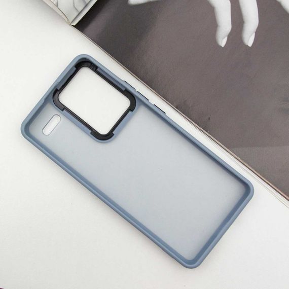 Чехол TPU+PC Lyon Frosted для Xiaomi Redmi Note 13 Pro+ Sierra Blue | Зображення 2