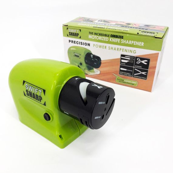 Багатофункціональна бездротова точила Swift Sharp DY-521, Кухонна точила для ножів та ножиць | Зображення 1