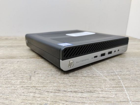 Неттоп HP EliteDesk 800 G5 Desktop Mini USFF / Intel Core i5-9500T (6 ядер по 2.2 - 3.7 GHz) / 16 GB DDR4 / 512 GB SSD M.2 / Intel UHD Graphics 630 / Блок питания б/у | Зображення 3