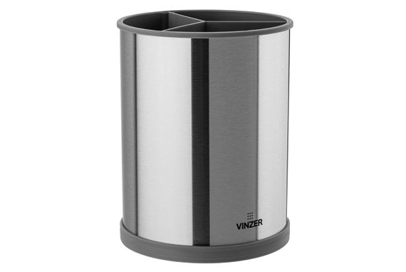 Підставка для столових приладів Vinzer 50342, металева, органайзер для кухні, тримач | Зображення 1