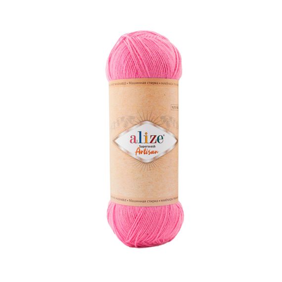 Alize Artisan Superwash, рожевий 178