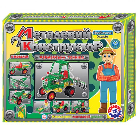 Конструктор Технок Фермерская техника T-1936 253 деталей
