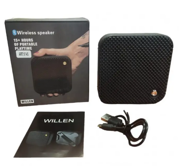 Портативна колонка Willen Міні колонка музична бездротова з Bluetooth | Зображення 3